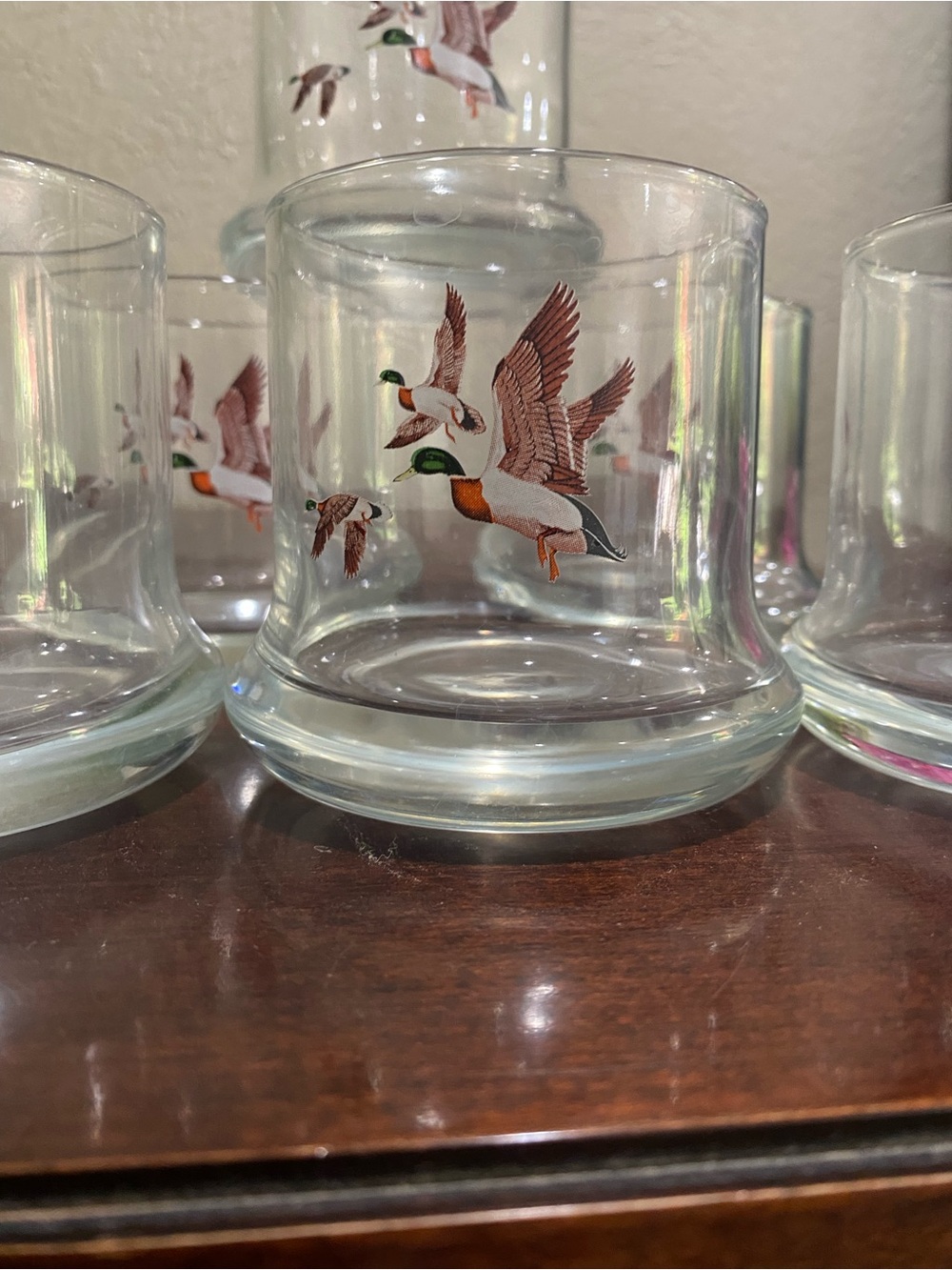 Vintage, Set of 6, Avon Chesapeake Collection, Lowball Whiskey Glasses